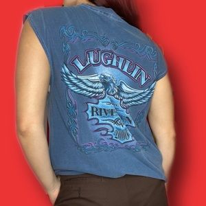 LAUGHLIN motorcycle rally 2008 Muscle shirt